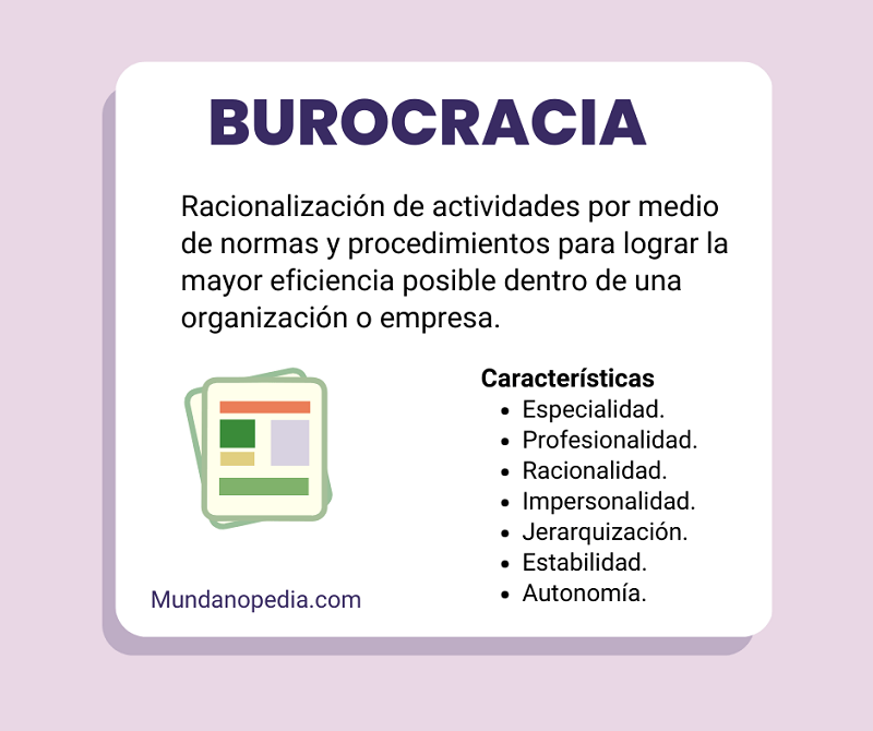 Burocracia, qué es, definición, y caracteristicas