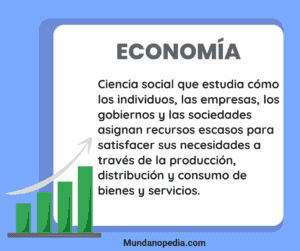 Imágen que define lo que economía