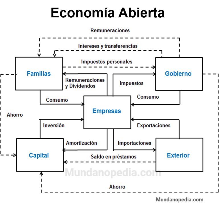 Economia abierta caracteristicas y representación gráfica